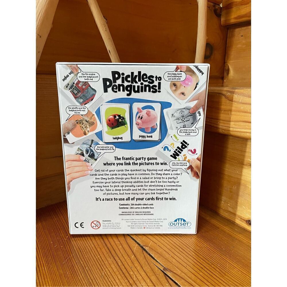 Pickles to Penguins! The Quick-Thinking Picture-Linking Party Game - Picture 2 of 3